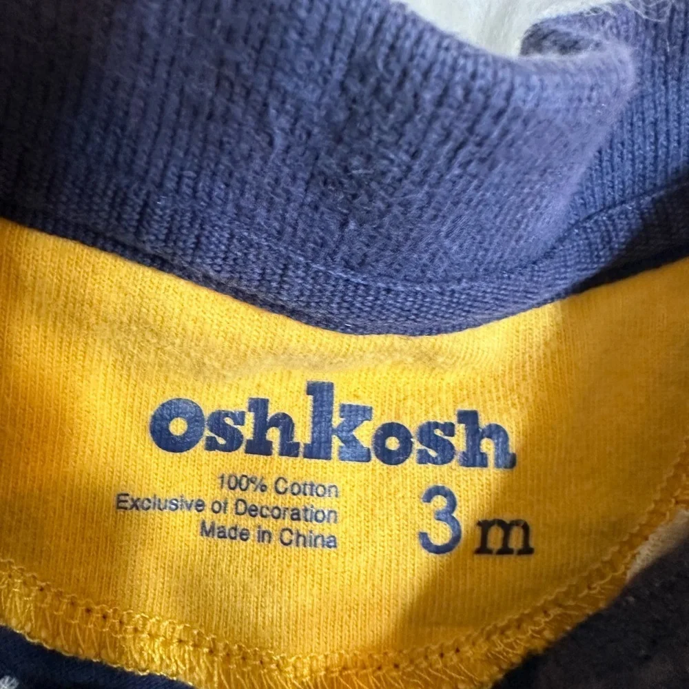 Osh kosh baby boy 3 months outfit romper
